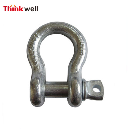 JIS Standard Forged Galvanized Winch Bow Shackle