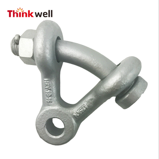 Pole Line Hardware Forged Y Type Ball Clevis and Eye