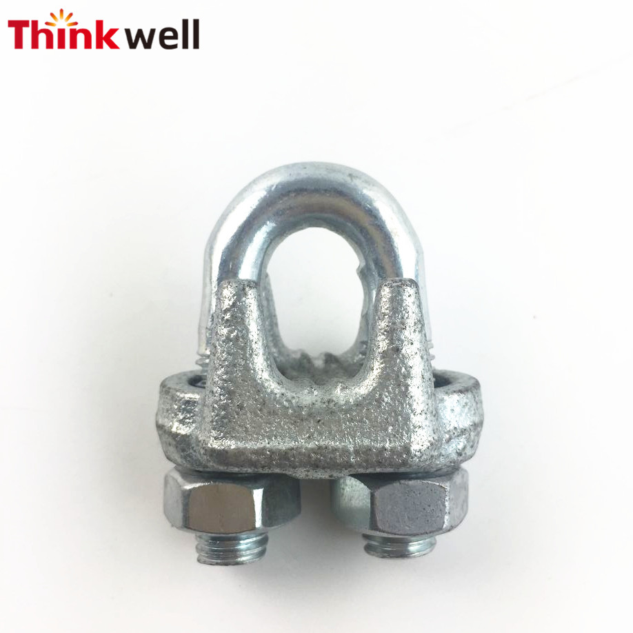 Good Quality Galvanized Type A Wire Rope Clip for Lifting