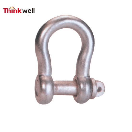 Forged Galvanized BS 3032 Large Bow Shackle 
