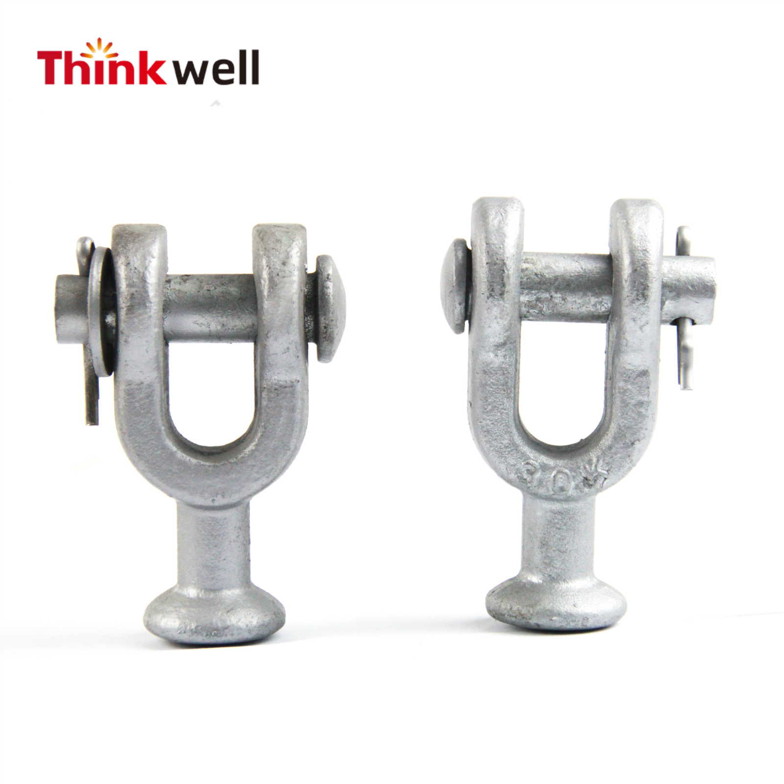 Pole Line Hardware Hot Dip Galvanized Ball Clevis with Pin