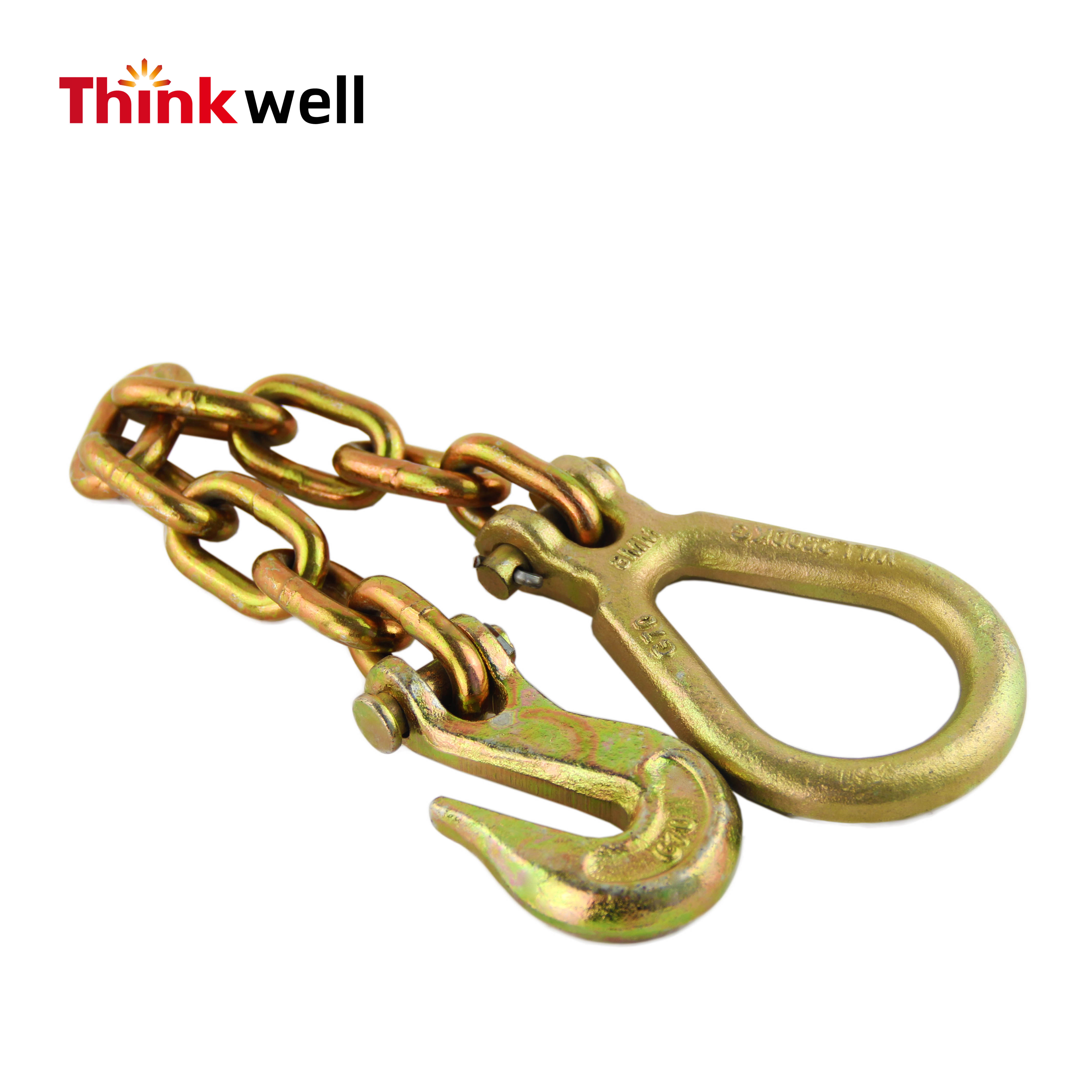 G70 Chain Assemblies with Grab Hook and Clevis Pear Link Buy chain