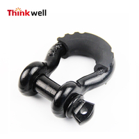 3/4" 4.75 Tons D Ring Bow Shackle