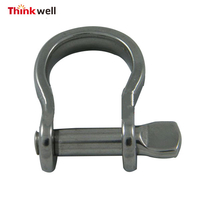 Forged Galvanized Plate Bow Shackle 