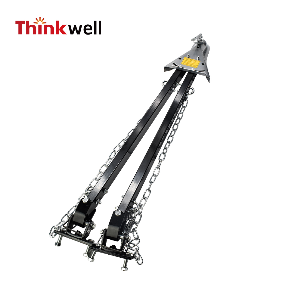 5000LBS Adjustable Universal Tow Bar with Safety Chains
